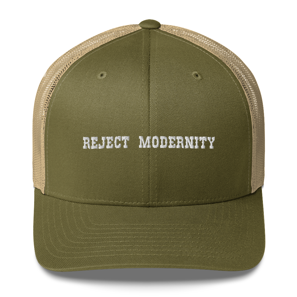 REJECT MODERNITY Trucker Hat